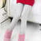 FallWinter Hot-selling Girls' Leggings Fleece-lined Warm Cropped Pants