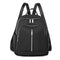 Casual Women's Nylon Backpack Simple Versatile Large Capacity