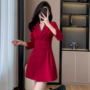 Short Sleeve Women's Summer Fashion Slimming Dress