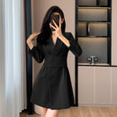 Short Sleeve Women's Summer Fashion Slimming Dress