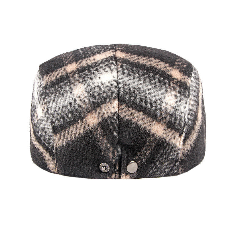 Women's British Retro Woolen Niche Casual Hat