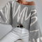 Loose Pullover Knitting Sweater