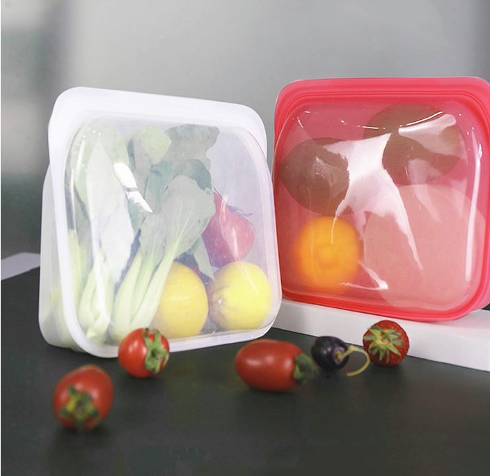 Silicone Sealed Fresh-keeping Bag Vacuum Self-sealing Food