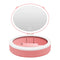 LED Makeup Mirror Desktop Girls Dormitory With Light Storage Box Home Decor