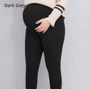 Fashion Simple Solid Color Maternity Leggings