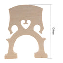 Cello Bridge Maple Material for 4/4 Size Cello Accessory Stringed Instruments Violoncello Accessories