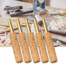 LOMMI 5/10/20/40Pcs Oboe Reeds Staple Tubes Parts Cork Brass Tube Woodwind Instrument Oboe Flute Repair Luthier Accessories