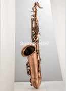 High Quality Tenor Saxophone Bb Tune Red brass Woodwind Instrument With Mouthpiece Case