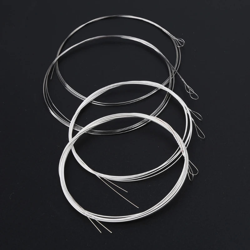 8Pcs/set Mandolin String Stainless Wire Mandolin Stringed Musical Instrument Accessories 0.25 0.36 0.61 0.86mm For . Dropship