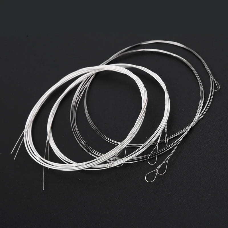 8Pcs/set Mandolin String Stainless Wire Mandolin Stringed Musical Instrument Accessories 0.25 0.36 0.61 0.86mm For . Dropship