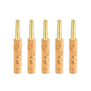 LOMMI 5/10/20/40Pcs Oboe Reeds Staple Tubes Parts Cork Brass Tube Woodwind Instrument Oboe Flute Repair Luthier Accessories