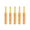 LOMMI 5/10/20/40Pcs Oboe Reeds Staple Tubes Parts Cork Brass Tube Woodwind Instrument Oboe Flute Repair Luthier Accessories