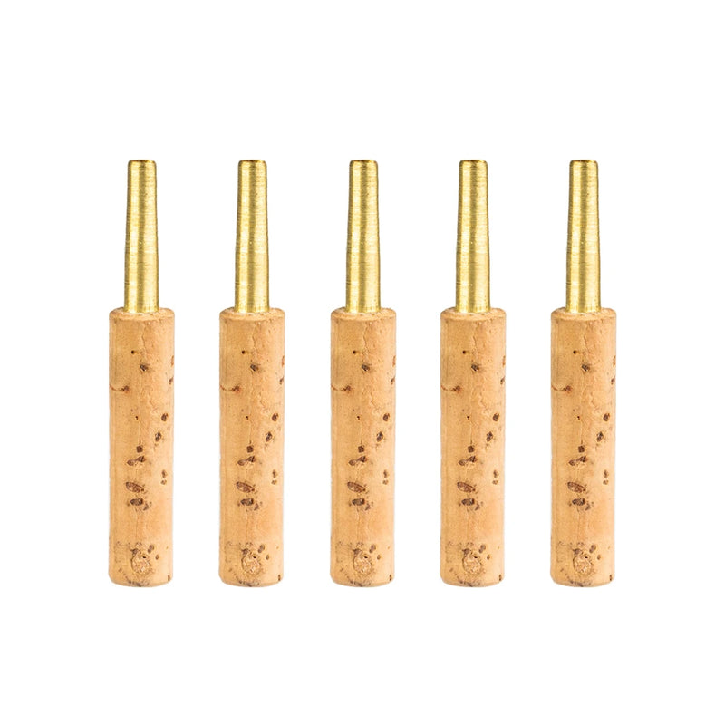 LOMMI 5/10/20/40Pcs Oboe Reeds Staple Tubes Parts Cork Brass Tube Woodwind Instrument Oboe Flute Repair Luthier Accessories