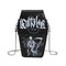 Coffin Board Gothic Style Bag For Women New Niche Spoof Dark Skull All-match