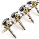 12L12R Mandolin Tuning Pegs Machine Heads String Tuning Pegs For 8 Strings Mandolin Instruments Accessory