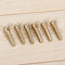 6 Pcs Acoustic Guitar Bridge Pin Guitar Strings Nail Solid Copper Brass Musical Stringed Instruments Guitar Parts Accessories