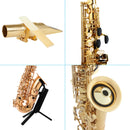 Eb Alto Saxophone Brass Silver Plated Professional Woodwind Instrument E Flat Sax With Case Strap Musical Instrument Accessories