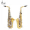 SLADE Eb Alto Saxophone White Shells Keys Brass Body Sax Set with Case Saxophone Accessory Professional Woodwind Instruments