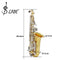 High Quality Eb Alto Saxophone Brass Lacquered Gold E Flat Sax Musical  Woodwind Instrument With Case Mouthpiece Accessories