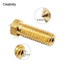 Sidewinder X1& X2 Genius Artillery Volcano Brass Nozzle 0.2-1.2mm M6 Thread Hotend Nozzle For Anycubic Vyper 1.75mm Filament