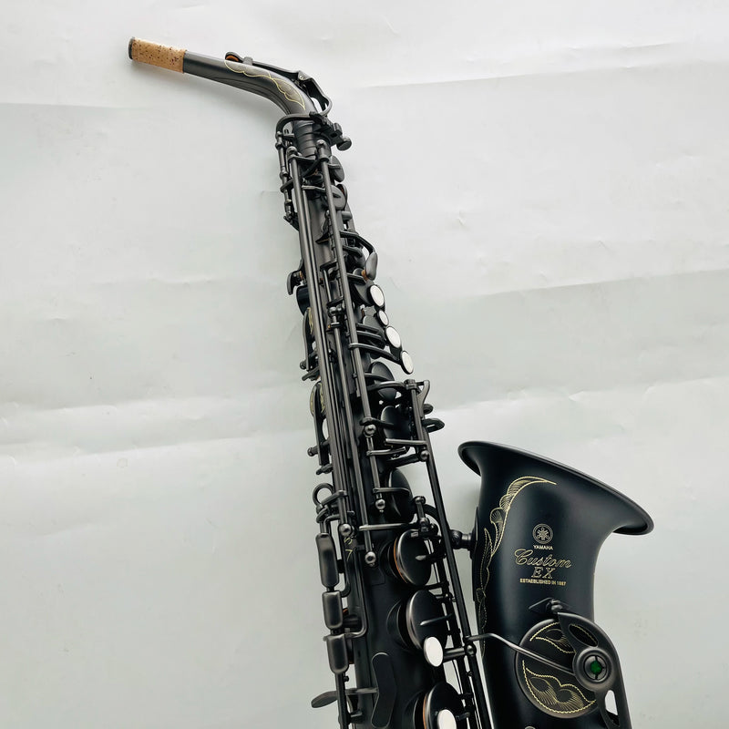 YAS-875EX Alto Saxophone Eb Tune Black Nickel Plated Professional Woodwinds With Case Accessories Free Shipping