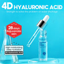 VIBRANT GLAMOUR Hyaluronic Acid Face Serum Anti-Aging Shrink Pore Whitening Moisturizing Essence Face Cream Dry Skin Care 15ml