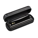 Diatonic Harmonica Guo Guang 10 Holes Blues Harp Brass Cover Plates Phosphor Bronze Reeds Key C Professional Musical Instruments