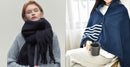 All-match Soft Glutinous Idle Style Thermal Long Scarf