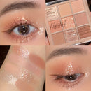 9 Color Pinkish Eyeshadow Palette for Everyday Gentle Girl Makeup