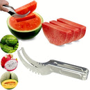 Stainless Steel Watermelon Block Cutter  Kitchen Gadget for Slicing