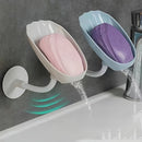 Shellshaped wallmounted soap holder for Bathroom Organization