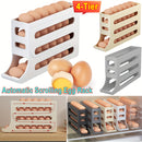 Multifunctional Egg Storage Box for Refrigerator and Shelf Organization