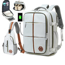 Versatile Travel Backpack with Laptop Compartment and Shoe Storage