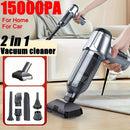 Portable 95000PA Wireless Handheld Car Vacuum with Strong Suction